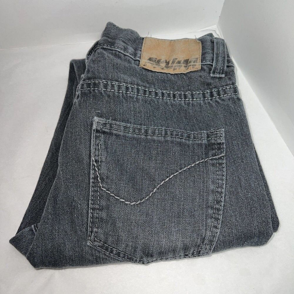 Akuma Men’s Blue Jeans Size 28 Inseam 31 Stretch Faded Black